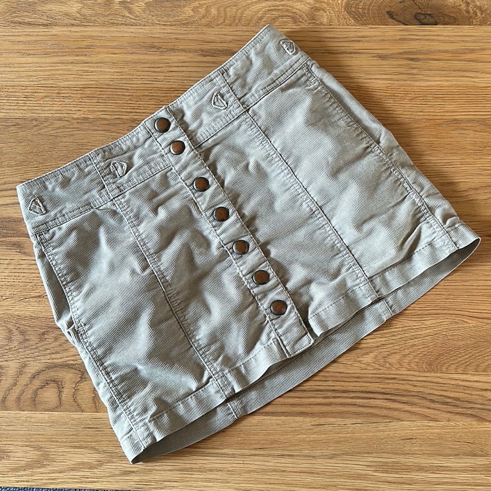 GAP Vintage Corduroy Miniskirt